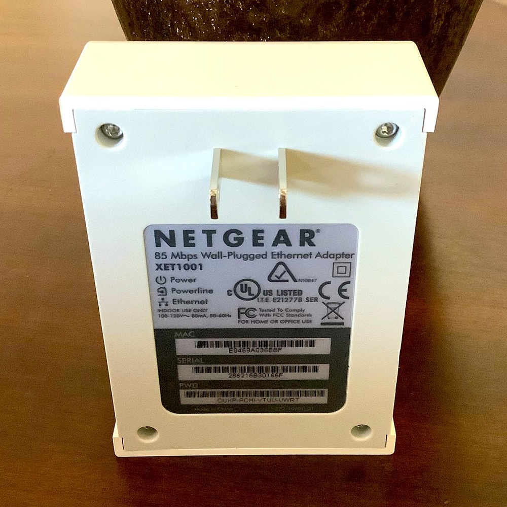 NETGEAR Xet1001 Powerline Network Adapter - Picture 6 of 7